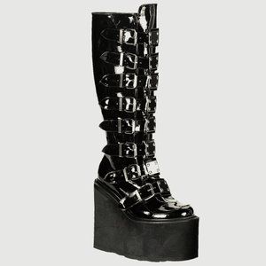 DEMONIA SWING-815 BOOTS (BRAND NEW + NEVER WORN)